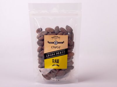 Raw cacao beans