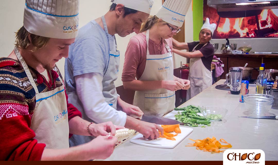 Llevar clases de cocina